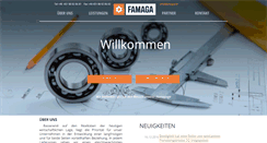 Desktop Screenshot of famaga.de