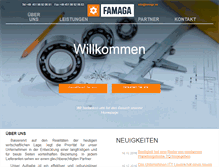 Tablet Screenshot of famaga.de